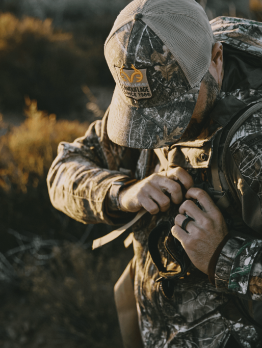 QALO Men s Realtree Hunter Silicone Ring Military First