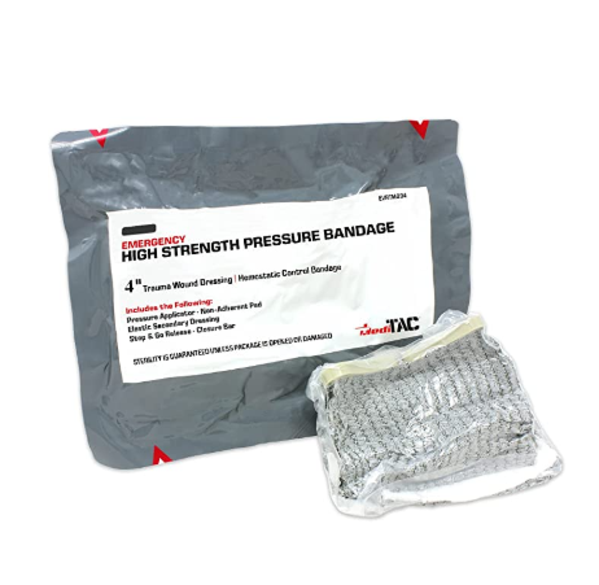 MediTac Kits MediTac Emergency High Strength Pressure Bandage Trauma