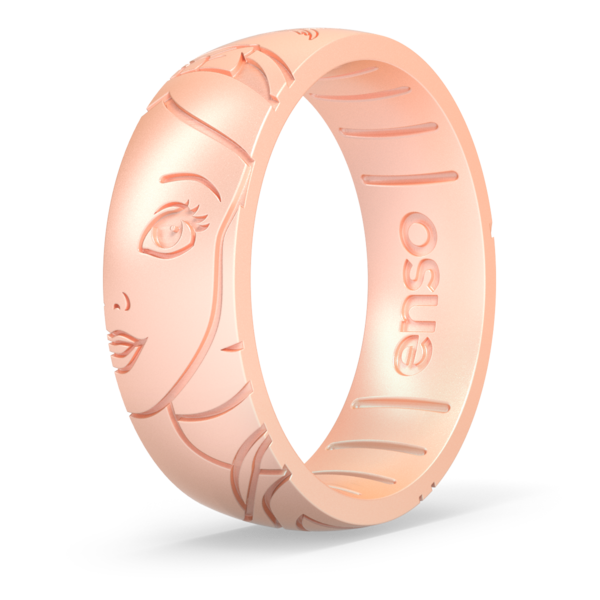 Enso Rings Disney Snow White Rose Gold Military & First Responder