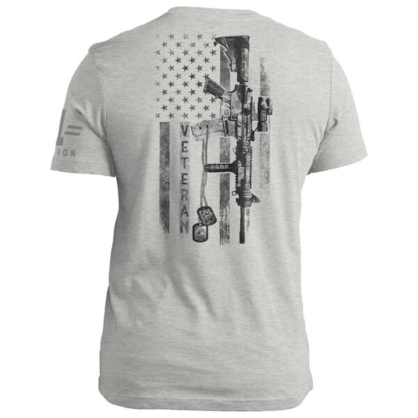 1 Nation Design - Veteran Rifle Flag - Military & First Responder ...