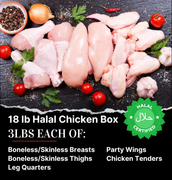 The Meatery Chicken Box 18lbs LOCAL PICKUP ONLY IN SAN DIEGO