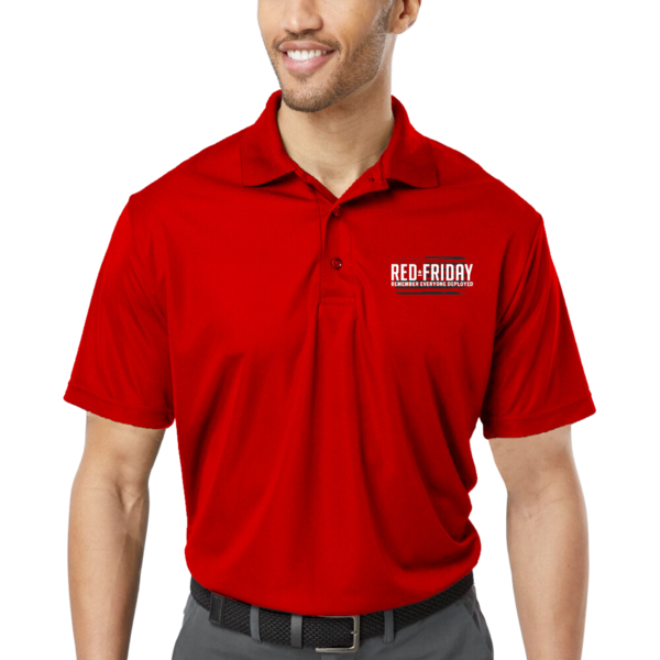 Army Gear RED Friday Performance Polo (Red) Military & First