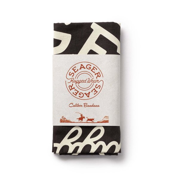 Seager Co. - Caliber Bandana Vintage Black - Military & First Responder ...