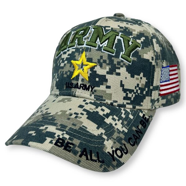 Army Gear Army Star Digi Camo Hat (Camo) Military & First Responder Discounts GOVX