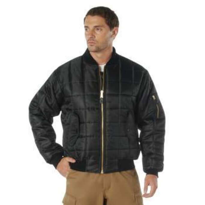 Rothco - Men's Quilted MA-1 Flight Jacket - Military & Gov't