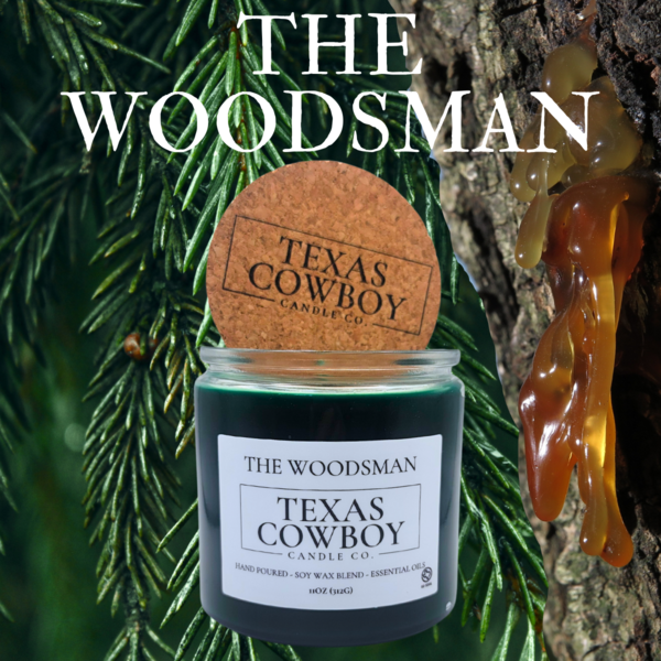 Texas Salt Co The Woodsman Candle Military & First Responder