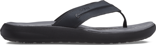 Crocs - Men's Yukon Vista II Literide Black Flip - Military & Gov't ...