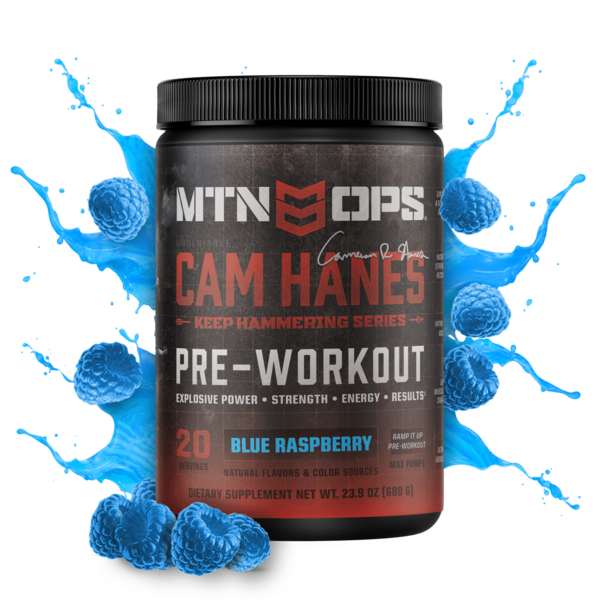 MTN OPS KEEP HAMMERING PREWORKOUT Military & First Responder