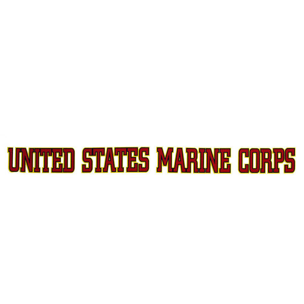 Armed Forces Gear United States Marine Corps Strip Decal Military