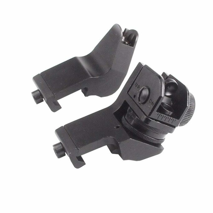 SFT2 Tactical - 45 Degree Offset Front and Rear Backup Iron Sights
