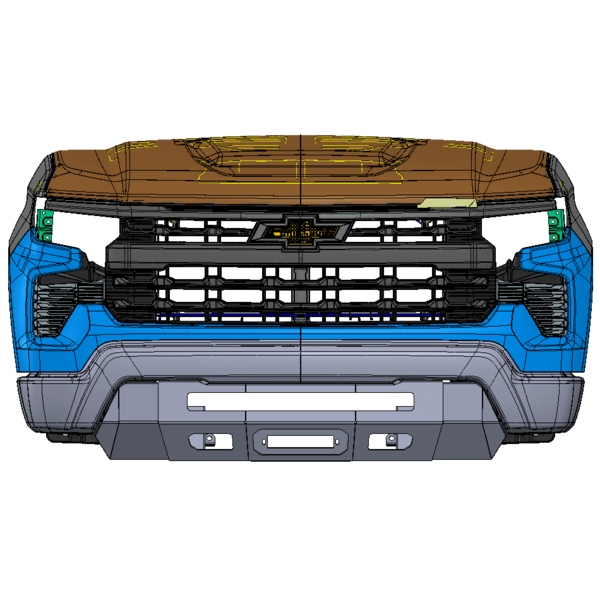 Chassis Unlimited Inc. 20222024 CHEVY SILVERADO 1500 PROLITE FRONT