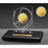 New York Yankees 27-Time Champions Acrylic Gold Coin