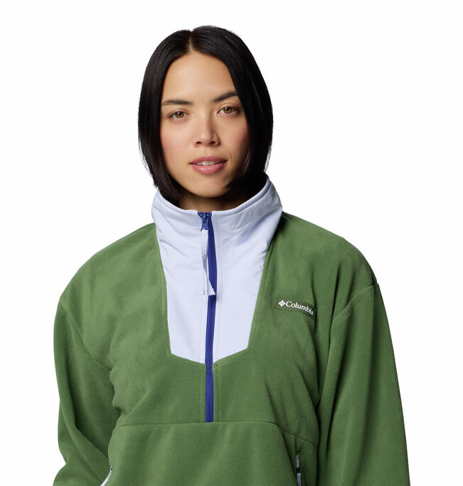 Columbia - Women's Sequoia Grove 1/2 Zip Fleece - Military