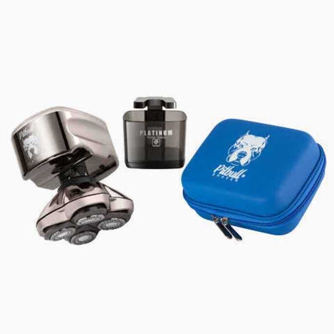 Skull Shaver - Pitbull Platinum PRO Head and Face Shaver | USB