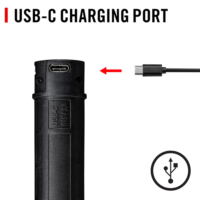 電気 COAST Products - ZX710 Rechargeable Battery - Military & First