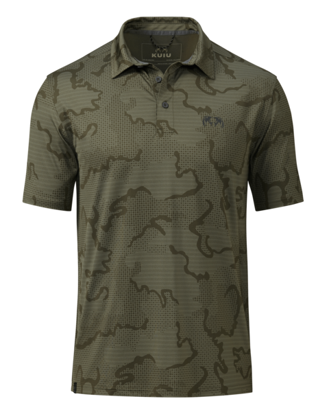 KUIU - KUIU Performance Polo | Dark Sage Tonal - Military & First ...