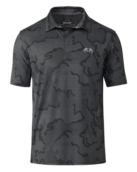 KUIU - KUIU Performance Polo | Gunmetal Tonal - Military & First ...
