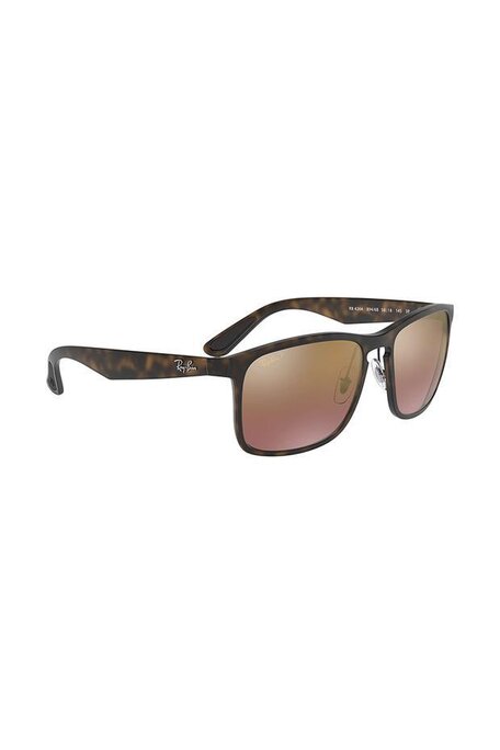 Ray-Ban Unisex Polarized Sunglasses, Clubmaster Chromance