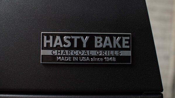 Hasty Bake Charcoal Grills - Hasty Bake Black Hood Logo - Military ...