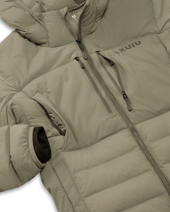 KUIU - Flyway Insulated Hooded Jacket | Arctic Shadow - Military