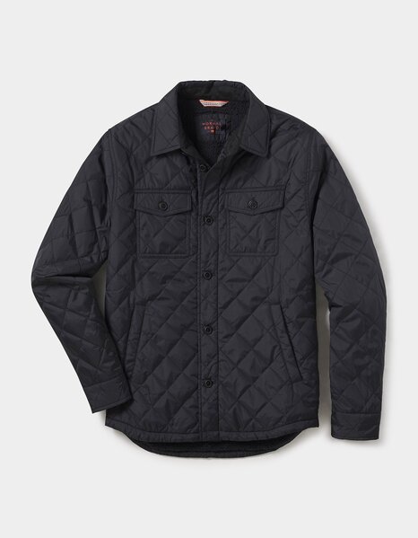 The Normal Brand - Men's Quilted Sherpa Lined Shacket - Discounts for ...