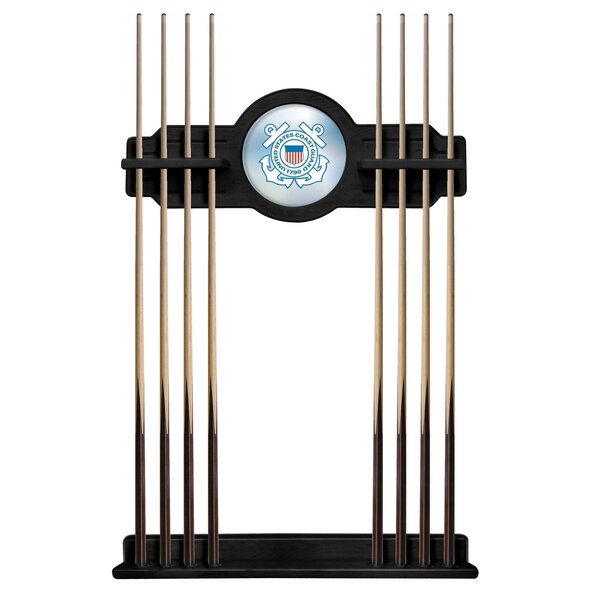 Coast Guard Racks Coast Guard Gear - Coast Guard Seal Solid Wood Cue Rack - Military ...