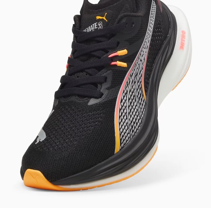 Puma - Women's Deviate NITRO 3 Wide Shoes - Military & Gov't
