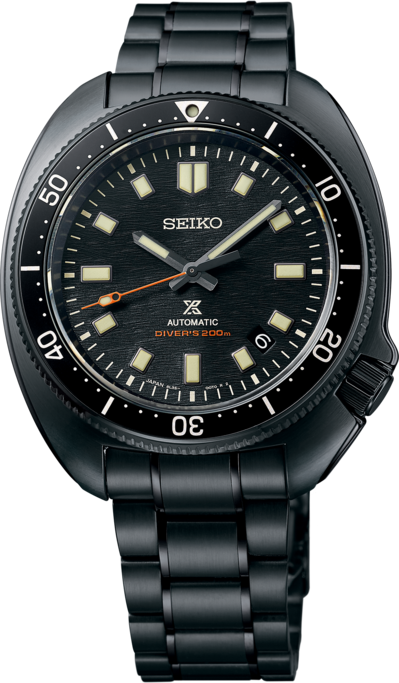 Seiko - Men's Prospex Luxe 1970 Diver SS Blk Ct 8L Automatic