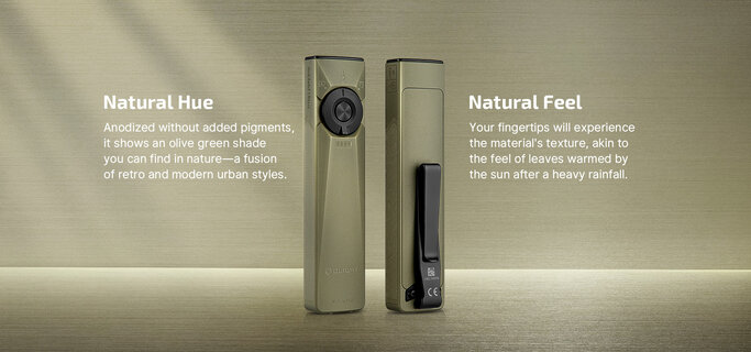 Olight - Arkfeld Ultra 1400 Lumen EDC Flashlight with UV Light