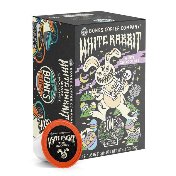 Bones Coffee Company - White Rabbit Bones Cups - 12 Count - Military ...