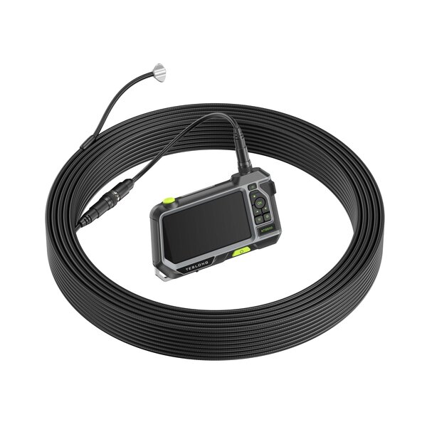 Teslong - NTS500 50-foot Long Plumbing Inspection Camera with 5-inch HD ...