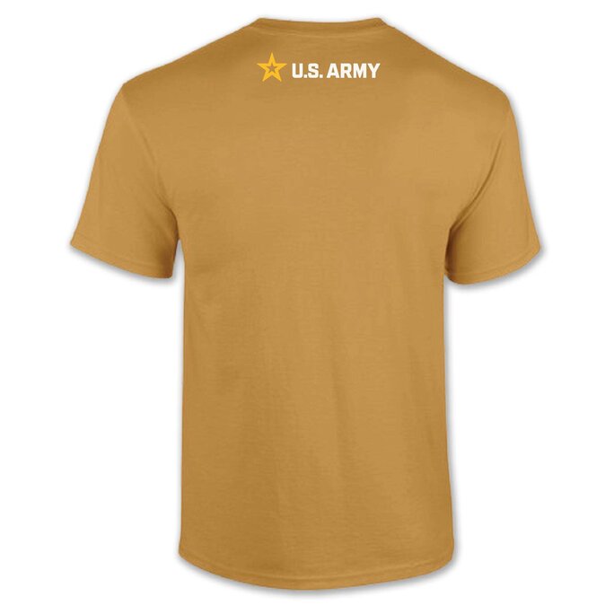 Immunity Anniversary Tee (Sand）M Army Gear - Army 250th Anniversary T-Shirt - Military