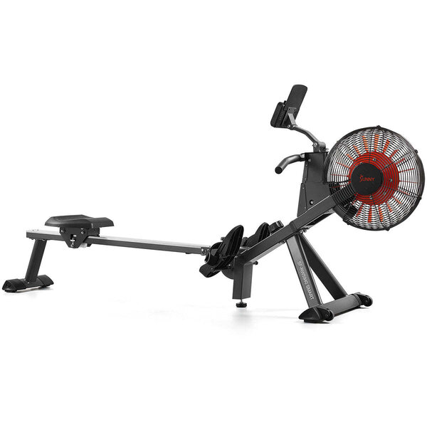 Army Indoor Rower Sunny Health and Fitness - Premium Smart Magnetic Air Rower with ...