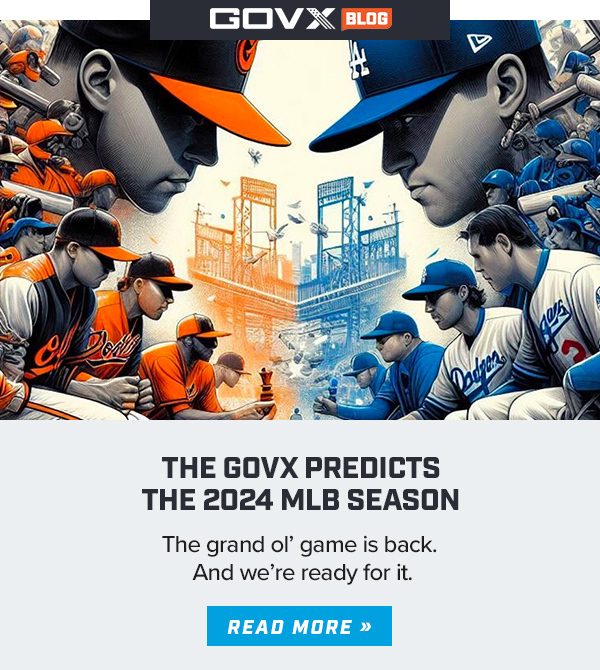 BLOG: THE GOVX PREDICTS THE 2024 MLB SEASON