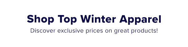 SHOP TOP WINTER APPAREL