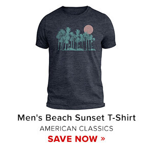 Men's Beach Sunset T-Shirt