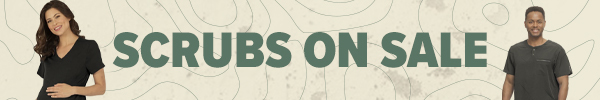 Scrubs On Sale Banner