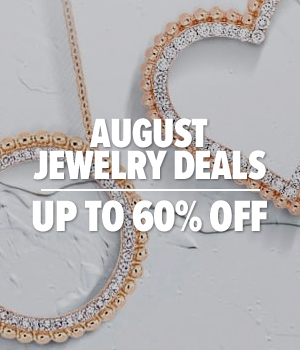 AUGUST JEWELRY DEALS | UP TO 60% OFF